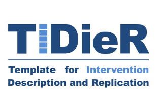 Migliorare il reporting degli interventi sanitari: la checklist TIDieR (Template for Intervention Description and Replication)